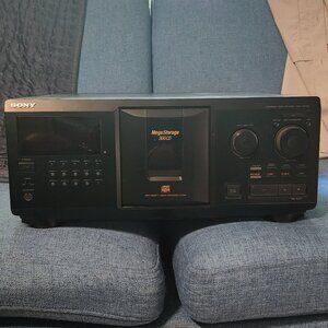 Pair of Sony 300 disc changers